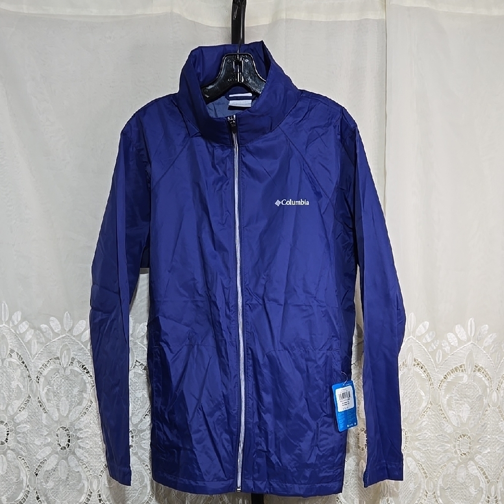 Columbia Light Weight Waterproof Jacket Sz 1X NWT